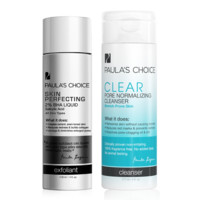 PAULA'S CHOICE 宝拉珍选 净颜祛痘套装 (净颜平衡洁面凝胶177ml+2%水杨酸焕彩精华液118ml)