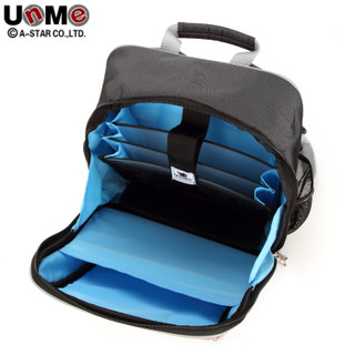 UNME 3212 双肩背包 (背负式、多隔层 大容量、尼龙 、36cm*28cm*12cm、蓝色)