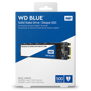 Western Digital 西部数据 Blue系列 SSD固态硬盘 蓝盘 (M.2接口、500GB)