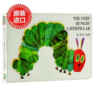 好饥饿的毛毛虫 英文原版纸板书The Very Hungry Caterpillar