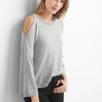 Gap 盖璞 164034 女士露肩羊毛衫