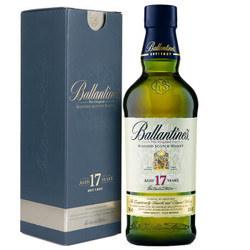 百龄坛（Ballantine’s）洋酒 17年 苏格兰 威士忌 500ml *2件