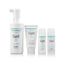 Curel 珂润 浸润保湿体验套装(卸妆啫喱 30g+洁面乳 90ml+化妆水II 30ml+保湿乳液 30ml)