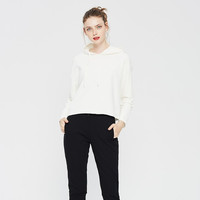 MAXWIN 马威 181246202 女士连帽宽松卫衣