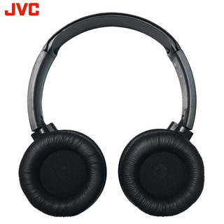 JVC 杰伟世 S38BT 无线蓝牙耳机 (通用、头戴式、 黑色)