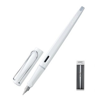 历史低价：LAMY 凌美 JOY喜悦系列 艺术钢笔 1.5mm 白色限量款  *3件