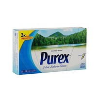 purex 普雷克斯 烘干机专用香水纸 山野微风香型 40片  *2件