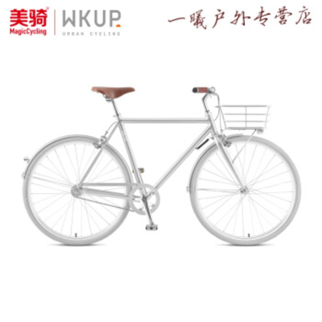 WKUP 男式 城市公路复古单车