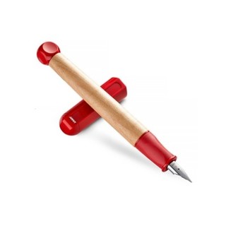 LAMY 凌美 ABC系列 儿童木质钢笔 A尖 红色 *2件