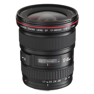 Canon 佳能 EF 17-40mm F4L USM 广角变焦镜头 佳能EF卡口 77mm