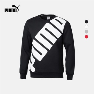 PUMA 彪马 刘昊然同款 Big Logo 855069 男子圆领运动卫衣