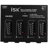 iSK HA300 四路耳机放大器 (黑色)