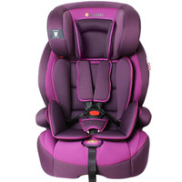 ZazaBaby儿童汽车安全座椅9月-12岁isofix、latch双接口 2180Pro紫色