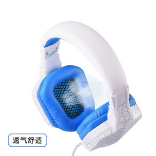 HYUNDAI 现代影音 HY-A700MV 耳机 (Windows、动圈、头戴式、32Ω±15%、白色)