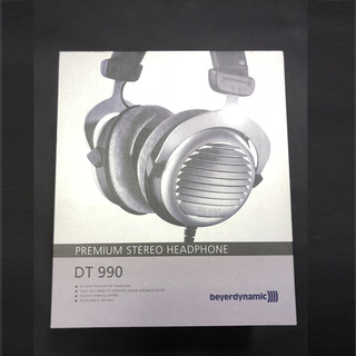 beyerdynamic 拜亚动力 DT990 耳机 (通用、动圈、头戴式、32Ω 、灰色)