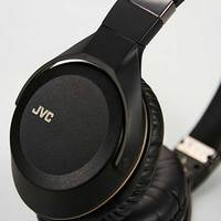 JVC 杰伟世 HA-SS01 耳机 (通用、头戴式、1000mW（IEC*）、黑+土豪金)