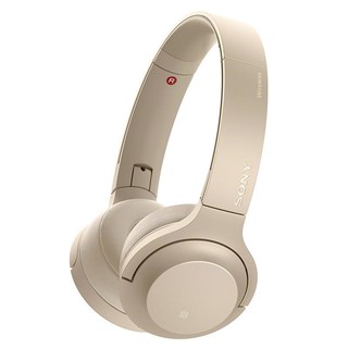 SONY 索尼 WH-H800 耳罩式头戴式无线蓝牙耳机 浅金