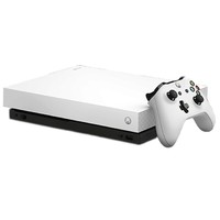 Xbox One X 家庭娱乐游戏机 冰雪白特别版 1TB   定制卫衣