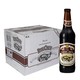 捷克进口 布鲁杰克（Brouczech）瓶装黑啤酒500ml*20瓶整箱装 *2件+凑单品