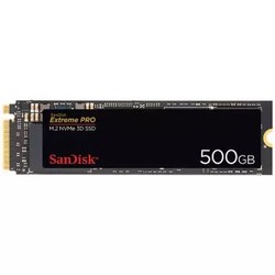 SanDisk 闪迪 至尊超极速-3D版 M.2 NVMe 固态硬盘 500GB