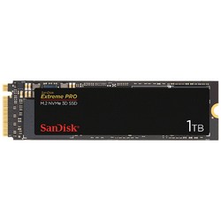 SanDisk 闪迪 Extreme PRO M.2 NVMe 3D 固态硬盘 1TB 黑色