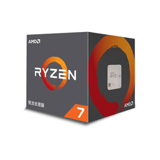 AMD 超威半导体 R7 2700X 处理器 (八核心、十二线程、Socket AM4、盒装)