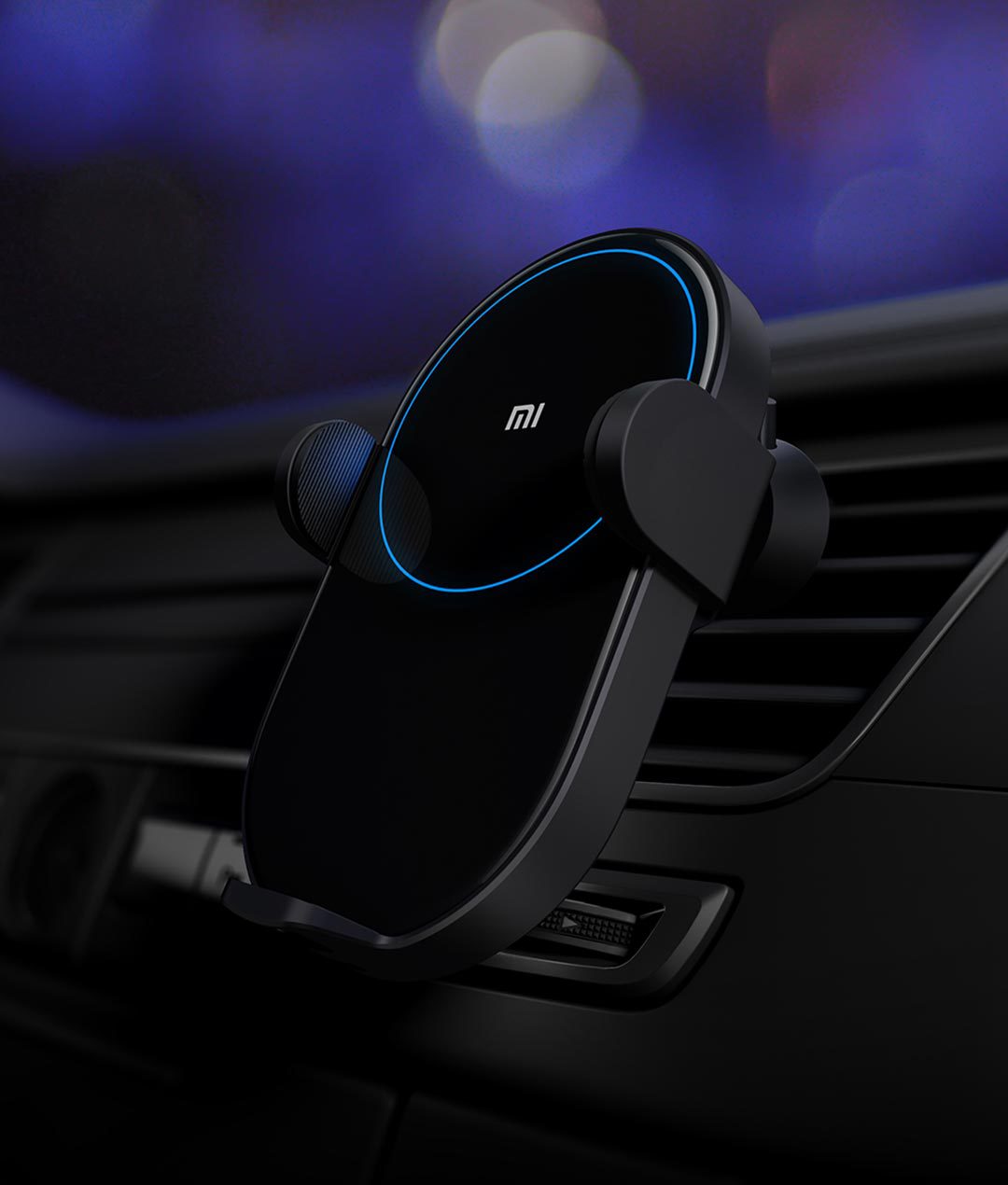 mi 小米 自动感应 无线车充 (20w快充版 黑色)