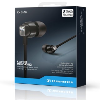 SENNHEISER 森海塞尔 CX3.00 入耳式有线耳机 红色 3.5mm