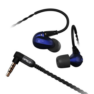 nu 耳机 (通用、动铁、耳挂式、蓝色)