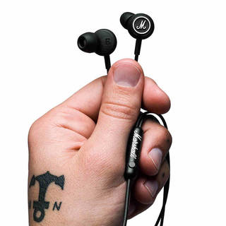 Marshall 马歇尔 MODE 入耳式有线耳机 黑色 3.5mm