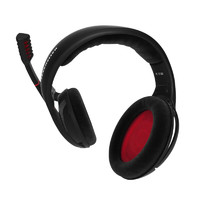 SENNHEISER 森海塞尔 PC373D 耳罩式头戴式降噪有线耳机 黑色 USB口