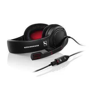 SENNHEISER 森海塞尔 PC373D 耳罩式头戴式降噪有线耳机 黑色 USB口