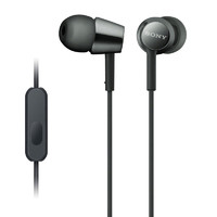 SONY 索尼 MDR-EX155AP 入耳式有線耳機 黑色 L型