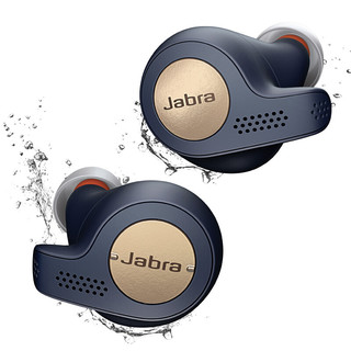 Jabra 捷波朗 Elite Active 65t 入耳式真无线蓝牙降噪耳机 蓝铜色