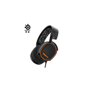 steelseries 赛睿 Arctis 5 耳机 (头戴式、通用、32Ω、 白 黑)