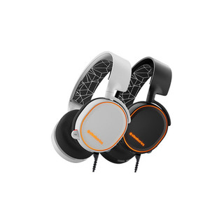 steelseries 赛睿 Arctis 5 耳机 (头戴式、通用、32Ω、 白 黑)