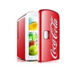 可口可乐（Coca-Cola） 制热制冷两用 节能小冰箱 4L