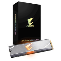 百亿补贴：GIGABYTE 技嘉 AORUS RGB M.2 NVMe固态硬盘 256GB