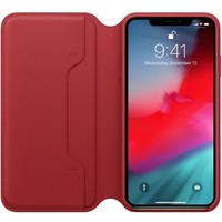 Apple iPhone XS Max 皮革保护夹 MRX32FE/A（红色）