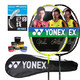 Yonex 尤尼克斯 CAB-8NGE 全碳素羽毛球超轻对拍 已穿线送手胶