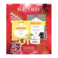 Burt's Bees 小蜜蜂 水疗护理五件套装（面膜9.35g+唇膜+润唇膏4.25g+指甲修护霜15g+香氛蜡烛85g）