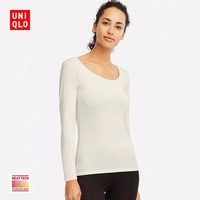 15日0点：UNIQLO 优衣库 HEATTECH 408235 女士T恤