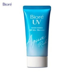 Biore 碧柔 Auqa Rich 多效水润防晒乳 SPF50 PA++++ 50g 软管 *3件