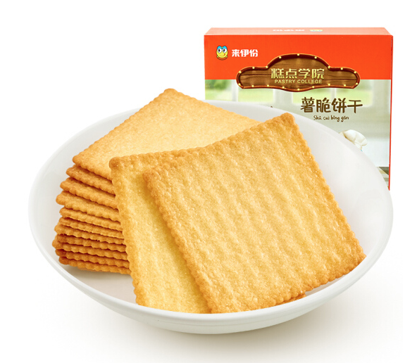 来伊份 薯脆饼干 原味 308g *10件