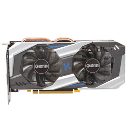 影驰 GeForce GTX1060 骁将X 6G GDDR5X/GTX1060大将 GDDR5 VR电脑台式机主机游戏独立显卡 1066X显卡