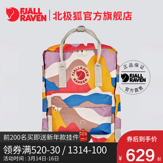 FJÄLLRÄVEN 北极狐 双肩包kanken 女款 (16L、380*270*130MM、970深色迷彩)