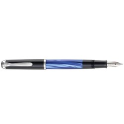Pelikan 百利金 Classic M205 钢笔 F尖 蓝色大理石 