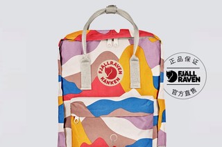 FJÄLLRÄVEN 北极狐 双肩包 kanken 女款 (16L、23610、G-1000、380*270*130MM、971浅色迷彩款)