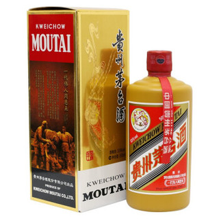 MOUTAI 茅台 贵州茅台酒 红色茅台 一代伟人 (酱香型、53度、单瓶、500ml)