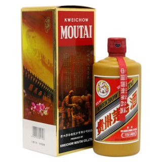 MOUTAI 茅台 贵州茅台酒 红色茅台 一代伟人 (酱香型、53度、单瓶、500ml)